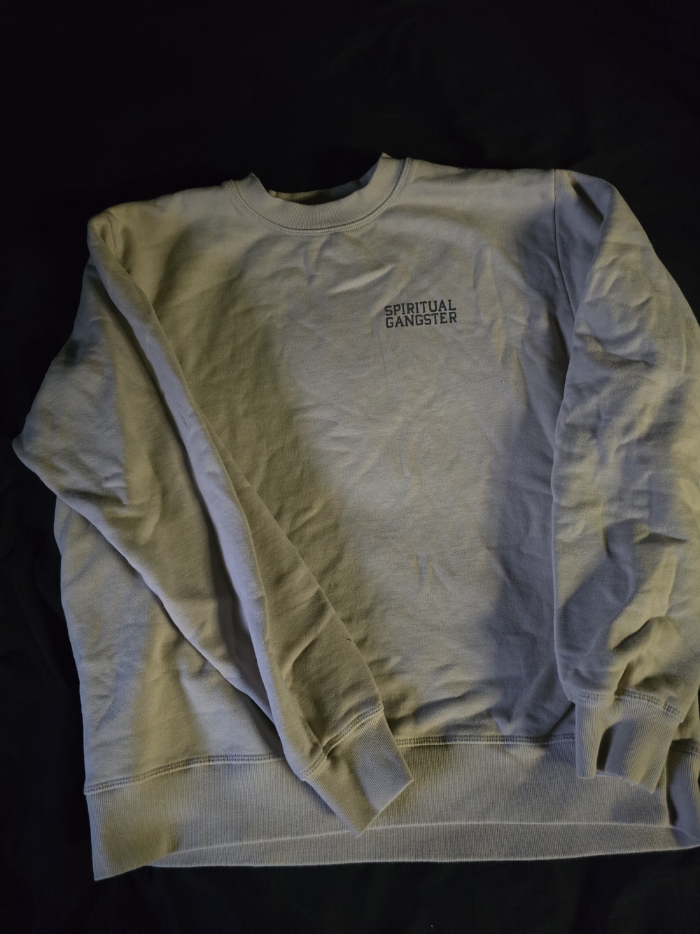 Spiritual Gangster Crewneck Sweatshirt - Tan